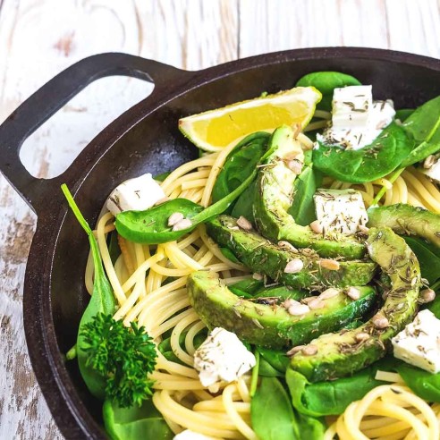 Pasta con feta e Lime Biologico Almaverde Bio