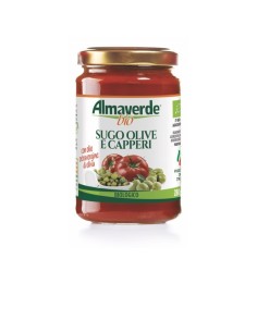 Sugo Olive e Capperi Biologico Almaverde Bio
