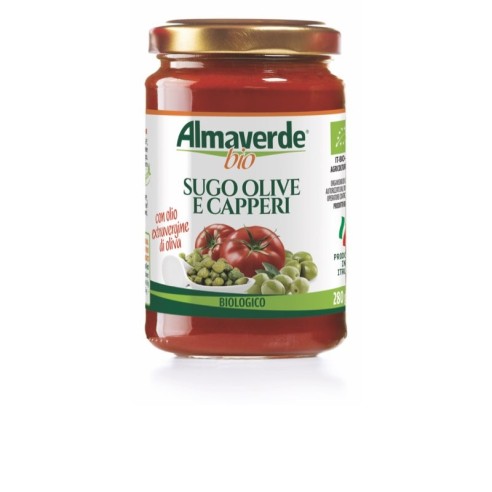 Sugo Olive e Capperi Biologico Almaverde Bio