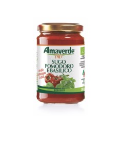 Sugo Pomodoro e Basilico Biologico Almaverde Bio Acquista Online su FruttaWeb