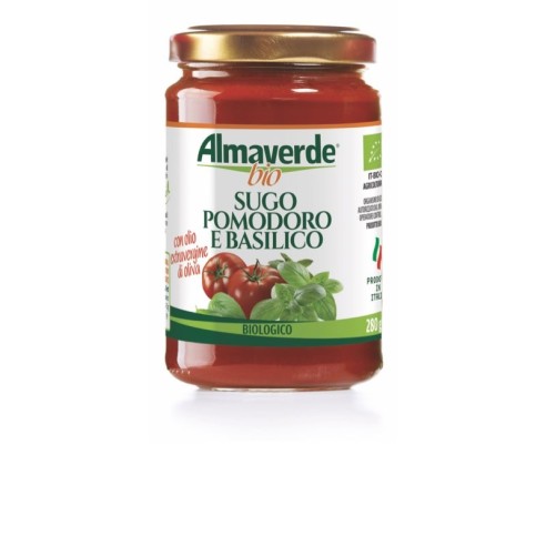 Sugo Pomodoro e Basilico Biologico Almaverde Bio Acquista Online su FruttaWeb