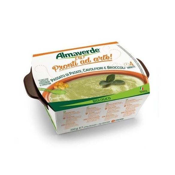 Passato Biologico di Patate, Cavolfiori e Broccoli | Shop Almaverde Bio