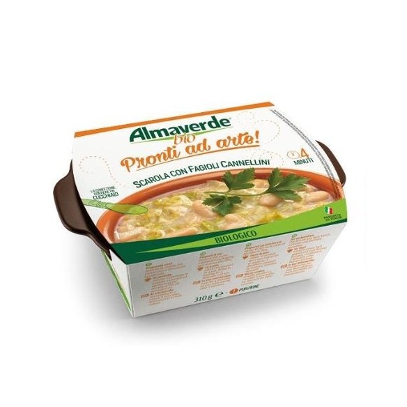 Zuppa di Scarola e Fagioli Cannellini Bio | Shop Almaverde Bio