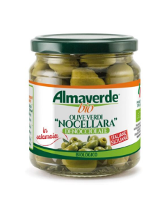 Olive Verdi Biologiche "Nocellara" denocciolate Almaverde Bio