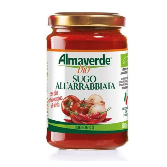 Sugo all'arrabbiata biologico Almaverde Bio