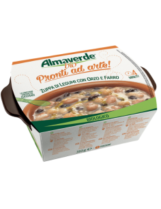 Zuppa Biologica di Legumi con Orzo e Farro | Shop Almaverde Bio