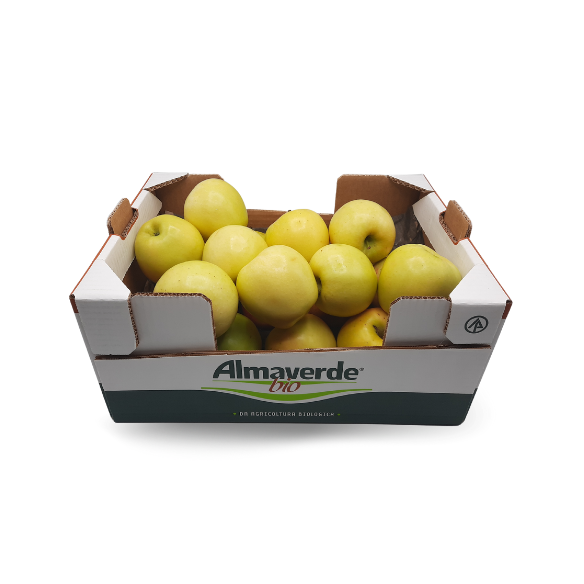 Cassetta di mele golden Almaverde Bio Cassetta di mele golden Almaverde Bio