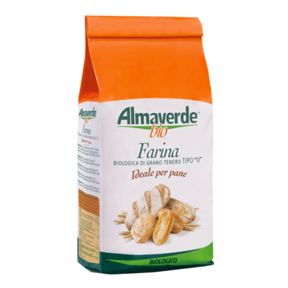 Farina di Grano tenero tipo '0' per Pane Biologica Almaverde Bio Acquista Online Farina di Grano tenero tipo '0' per Pane Biologica Almaverde Bio Acquista Online