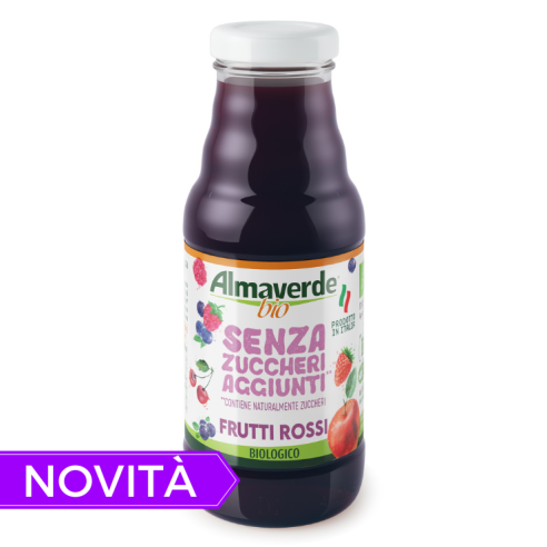 bevanda frutti rossi almaverde bio senza zuccheri aggiunti