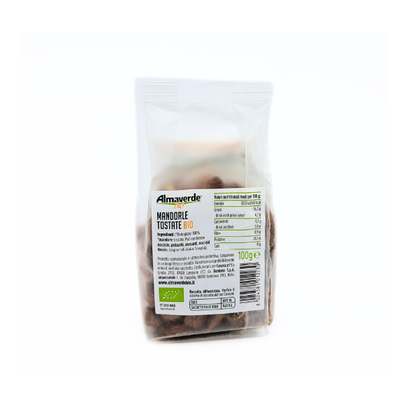 Mandorle tostate Almaverde Bio