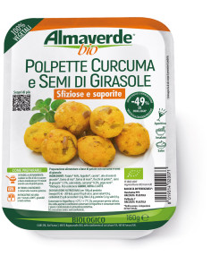 polpette curcuma e semi di girasole almaverde bio