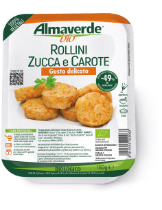 Rollini zucca carota Almaverde Bio