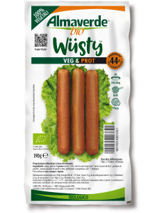 Wusty Almaverde Bio Wurstel vegetali