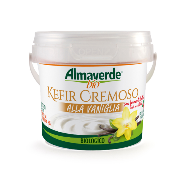 Kefir cremoso alla vaniglia almaverde bio