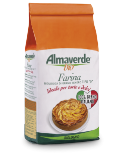 Farina di Grano tenero tipo '0' per torte e dolci Biologica Almaverde Bio