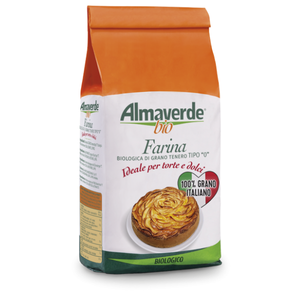 Farina di Grano tenero tipo '0' per torte e dolci Biologica Almaverde Bio