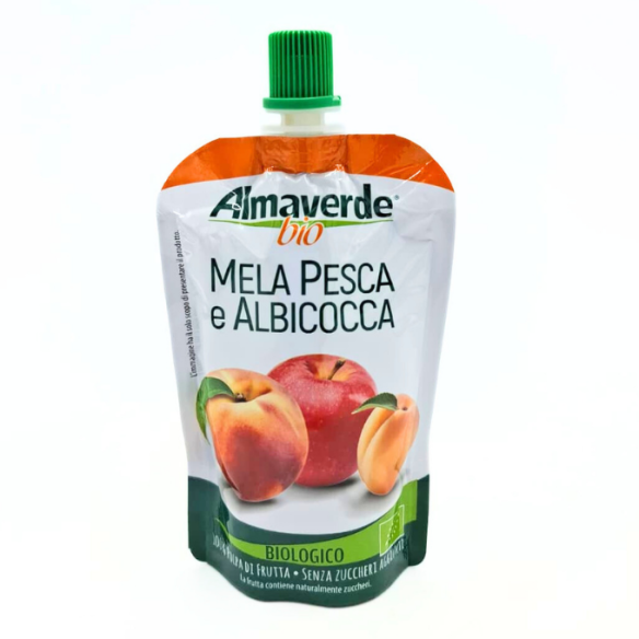 polpa mela pesca albicocca almaverde bio
