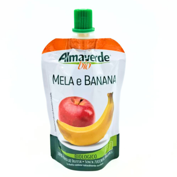 polpa mela banana almaverde bio