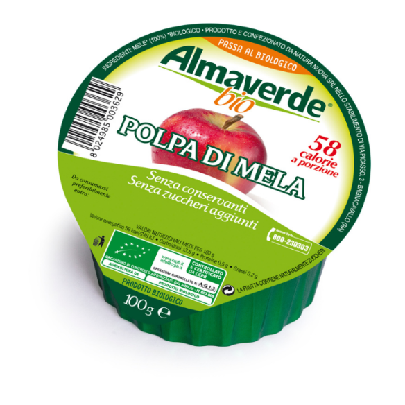 polpa di mela Almaverde Bio