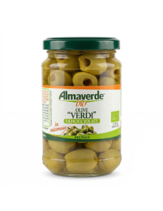 Olive verdi denocciolate Almaverde Bio
