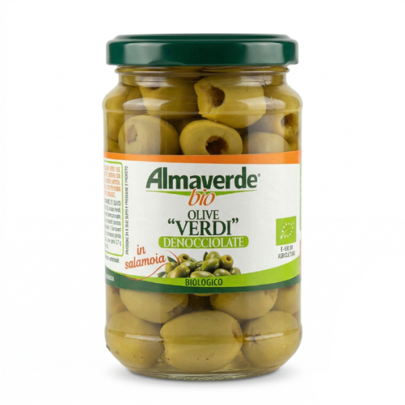 Olive verdi denocciolate Almaverde Bio