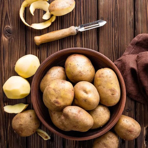 Acquista ora le patate a pasta gialla biologiche Almaverde Bio su fruttaweb!